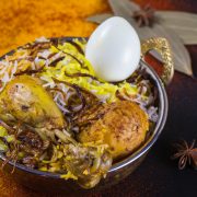 কোলকাতা স্টাইল চিকেন দম বিরিয়ানি / Kolkata Style Chicken Dum Biriyani